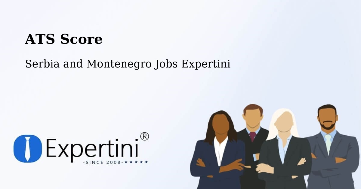 Resume ATS Score & Job Description Match Tool – Creston - Serbia and Montenegro Jobs Expertini