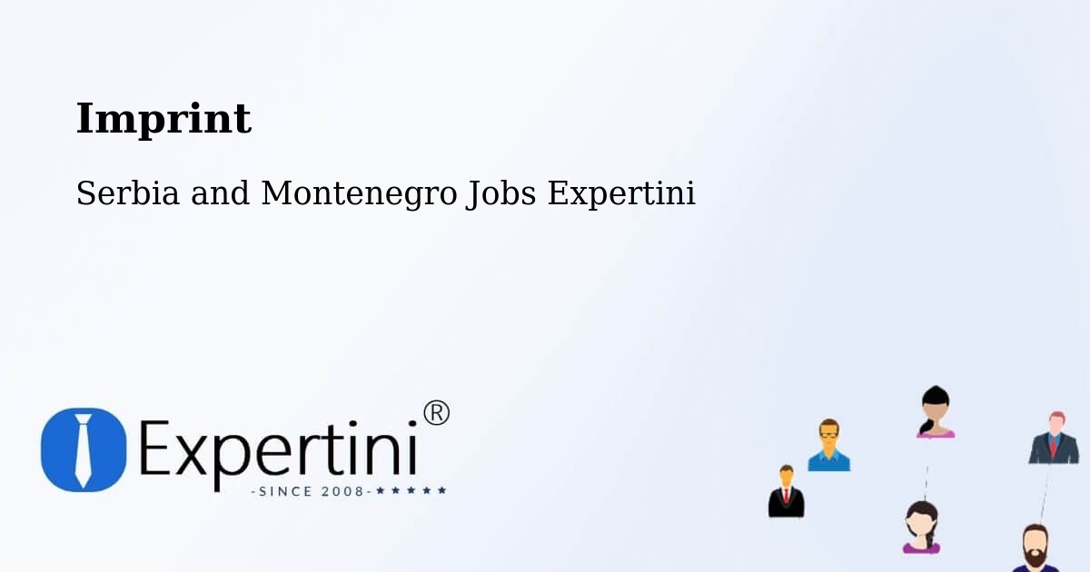 Imprint – Creston - Serbia and Montenegro Jobs Expertini